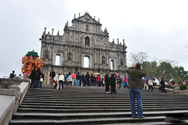 Ruins of St. Paul's  Construction